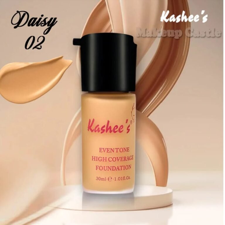 Kashee Liquid Foundation Eventone High Coverage (Limited Time Offers) - Image 2