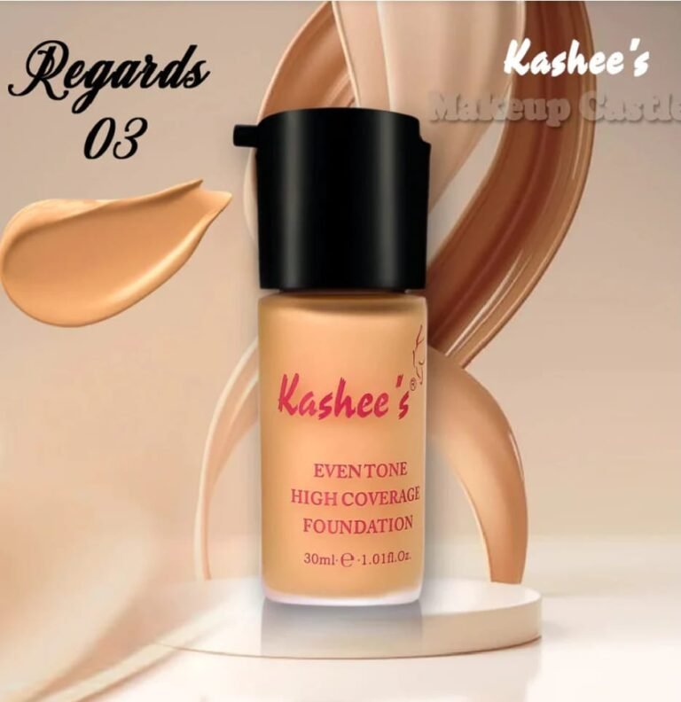 Kashee Liquid Foundation Eventone High Coverage (Limited Time Offers) - Image 3